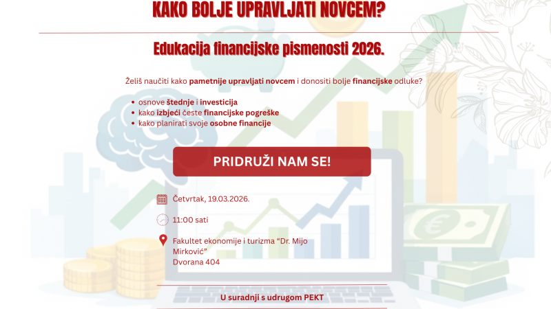 Kako bolje upravljati novcem?...