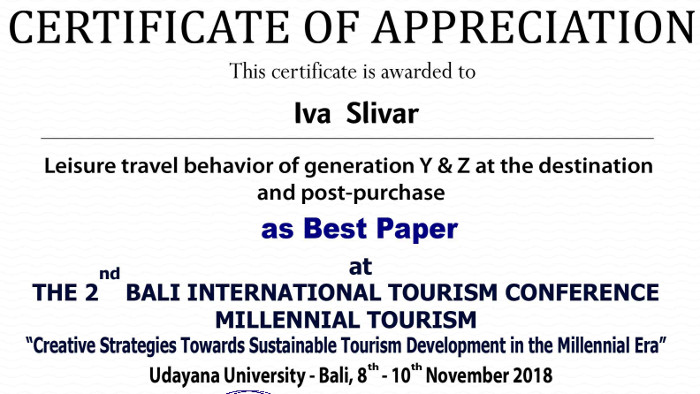 Nagrada za najbolji znanstveni rad na...