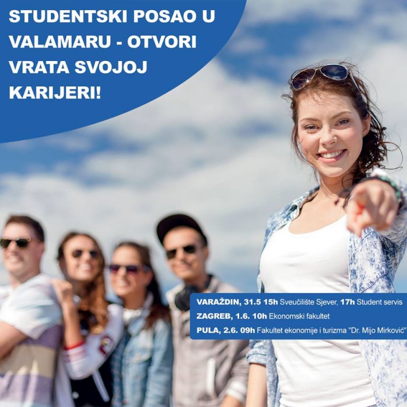 Najava prezentacije poduzeća Valamar...