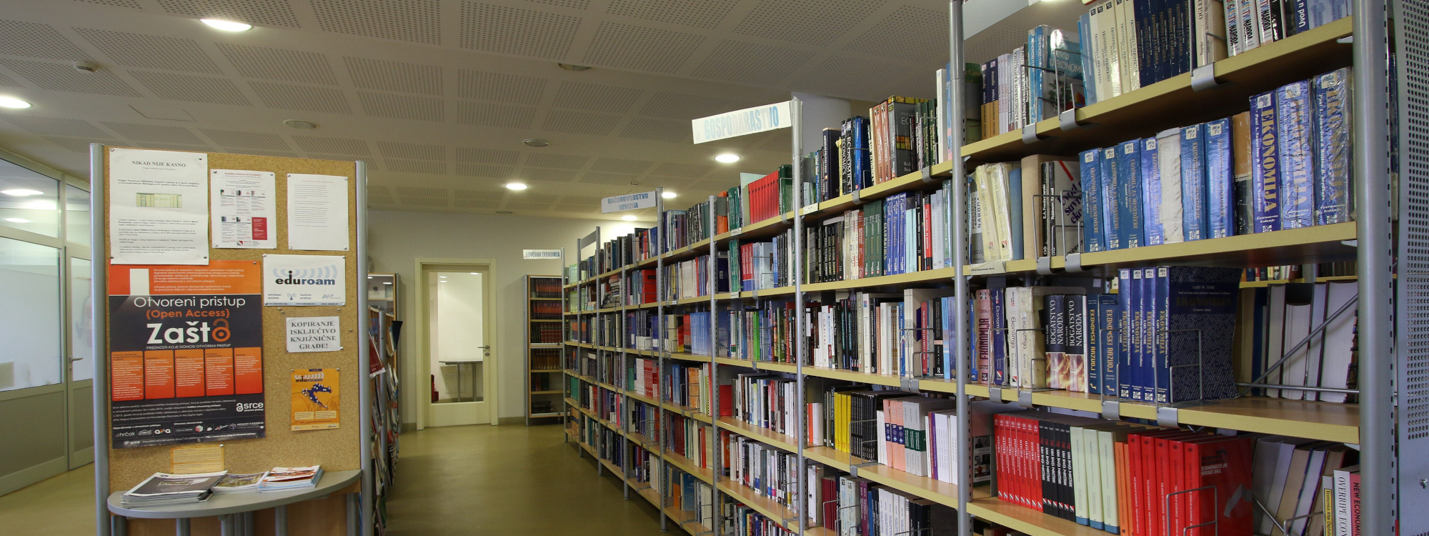 Biblioteca della Facoltà di Economia e Turismo